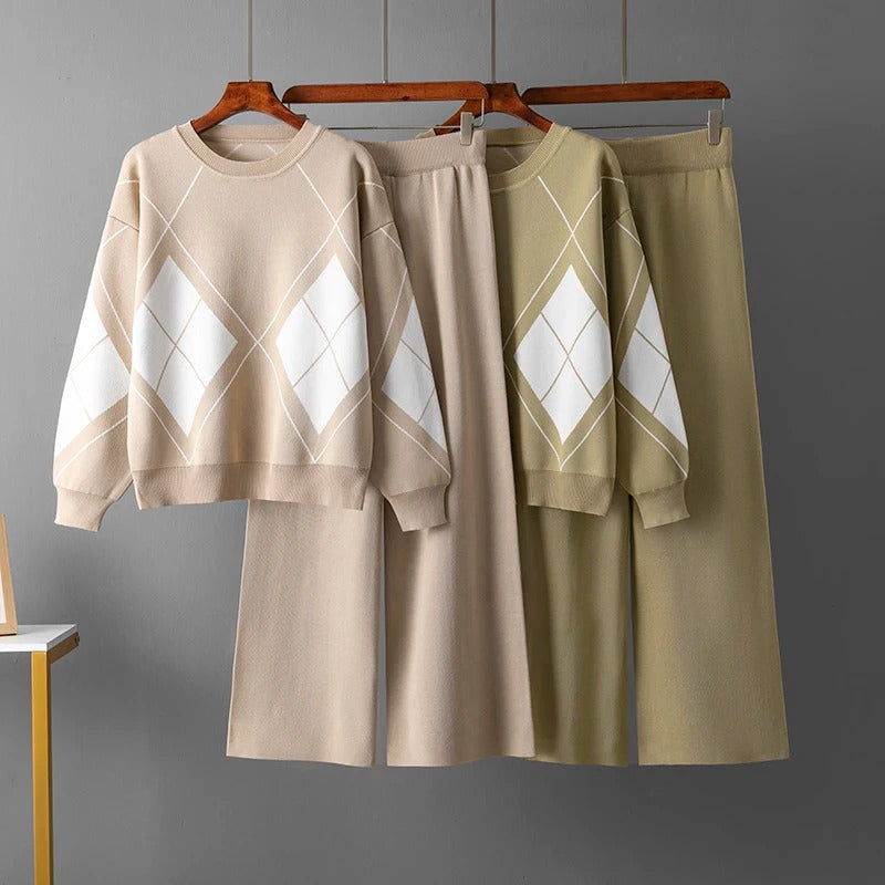 Sophie™ - Cozy Knit Two-Piece Sweater Set