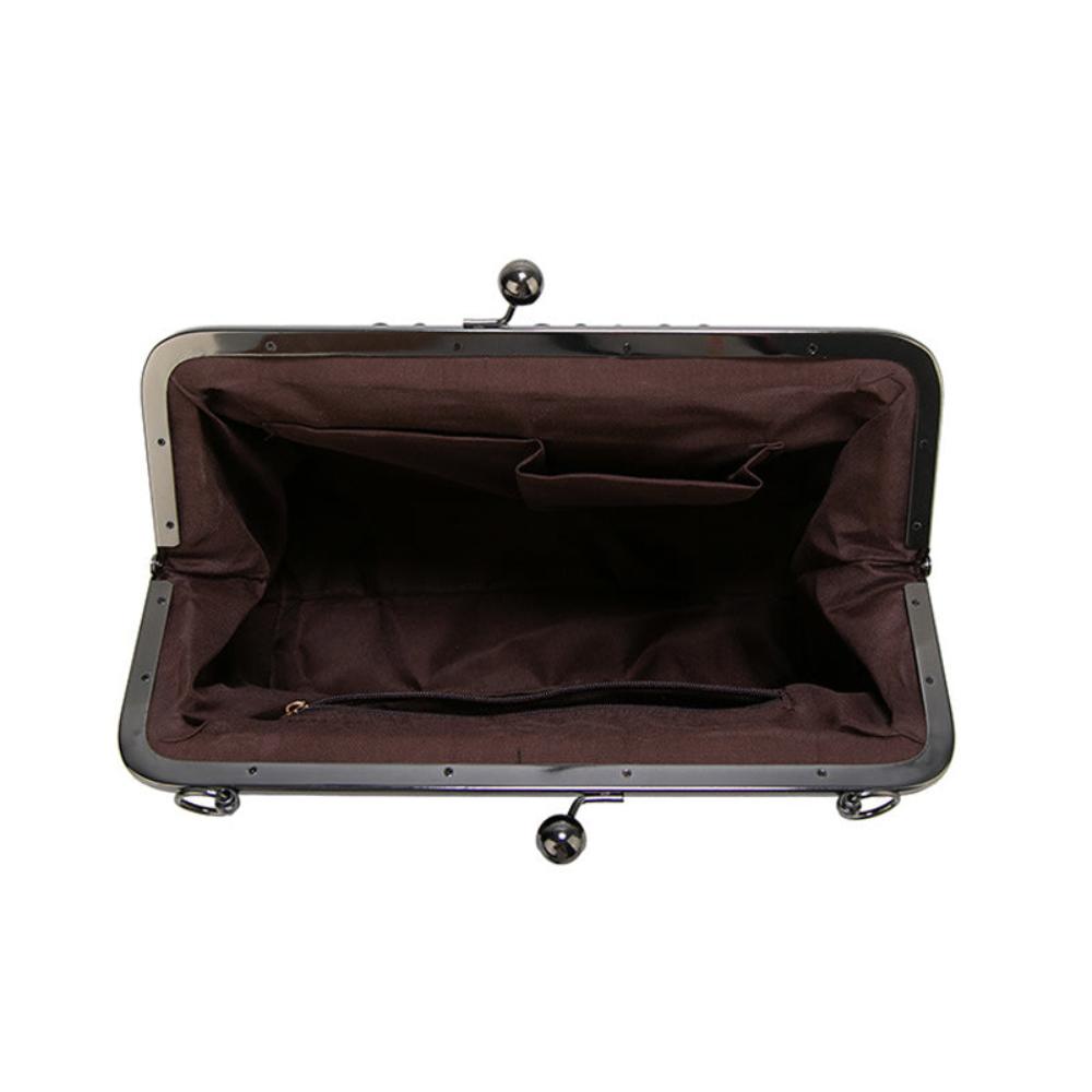 Mila - Timeless vintage bag with elegant flap clasp