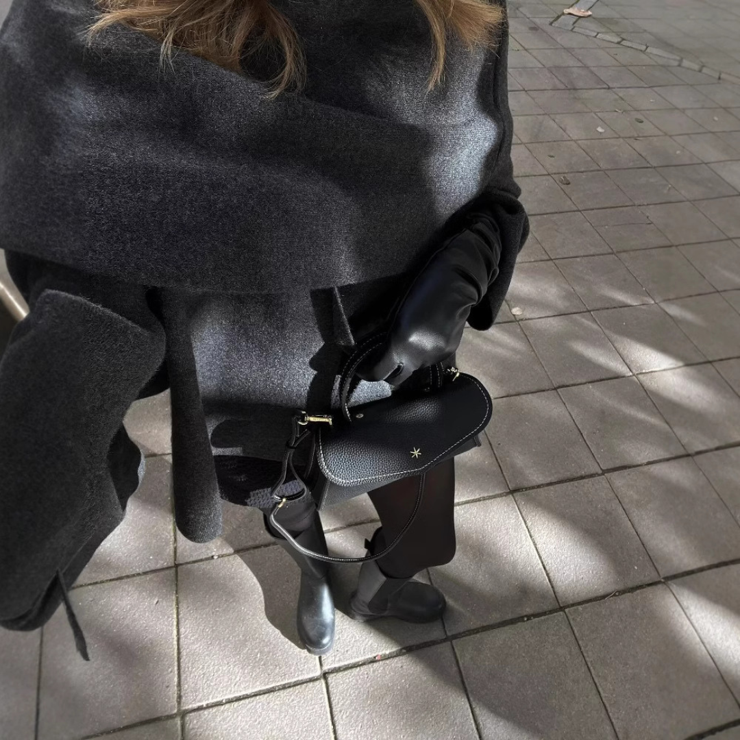 Avery™ - Elegant Luxe Cape Coat