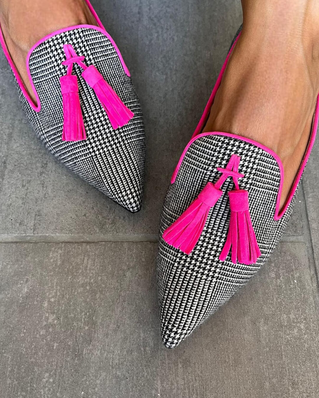 MIRA | Stylish Pointed Loafers with Comfortable Tassel Detail