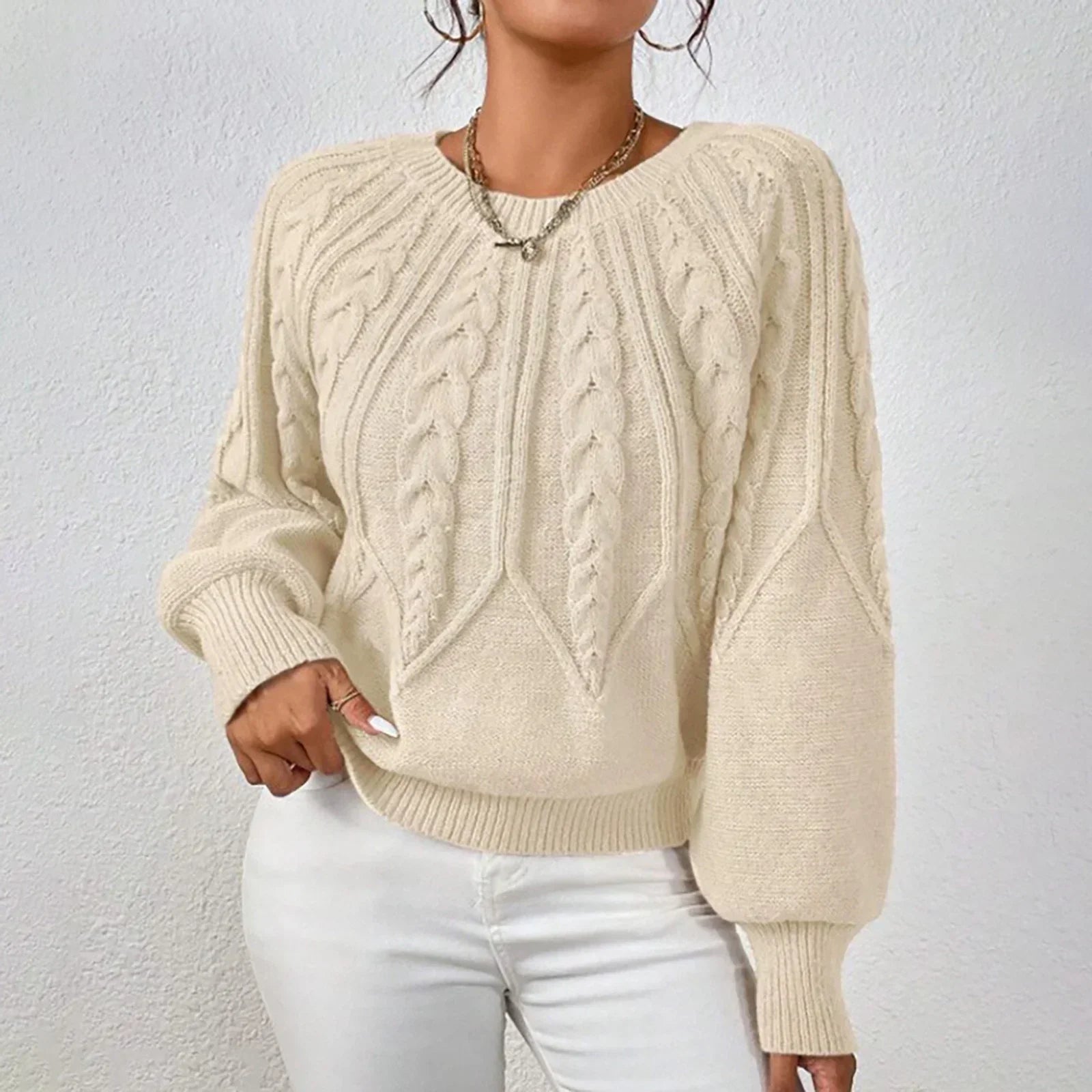 Liam™ - Cozy Cable Knit Sweater