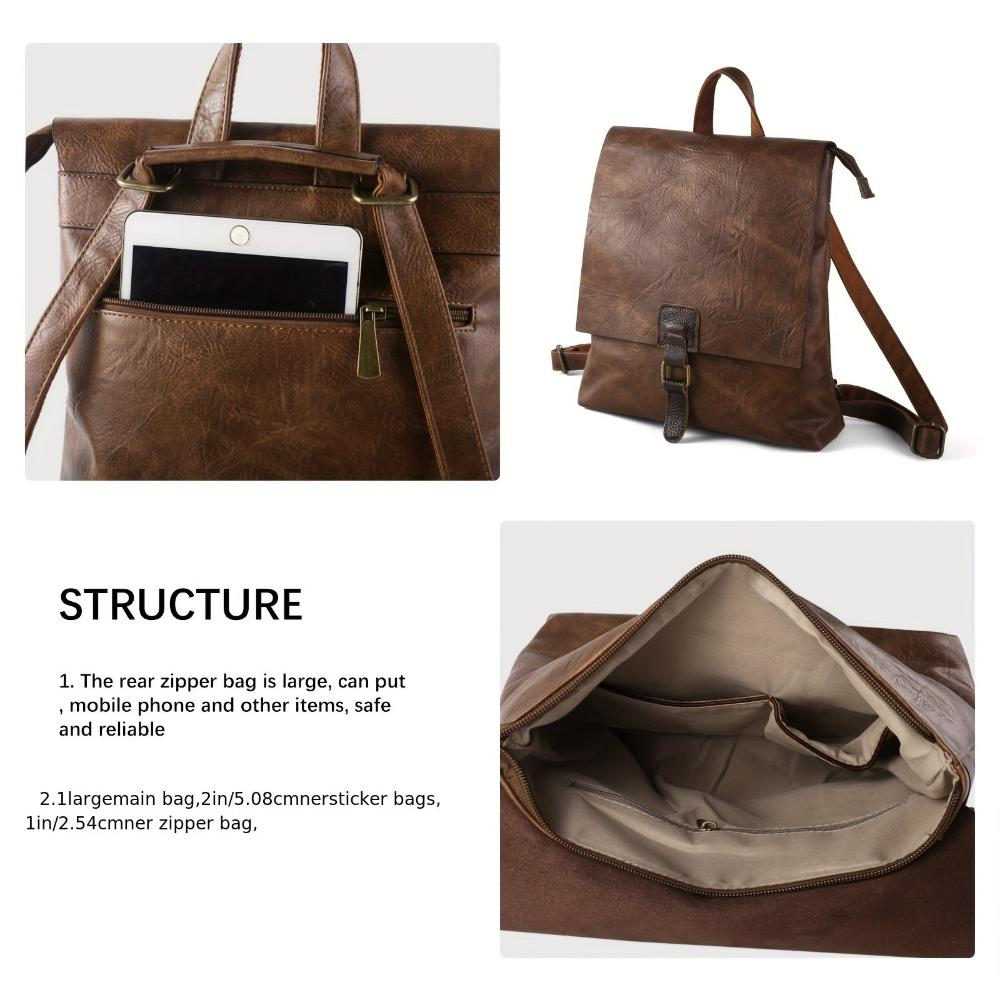 Nina - Versatile Backpack with Vintage Style