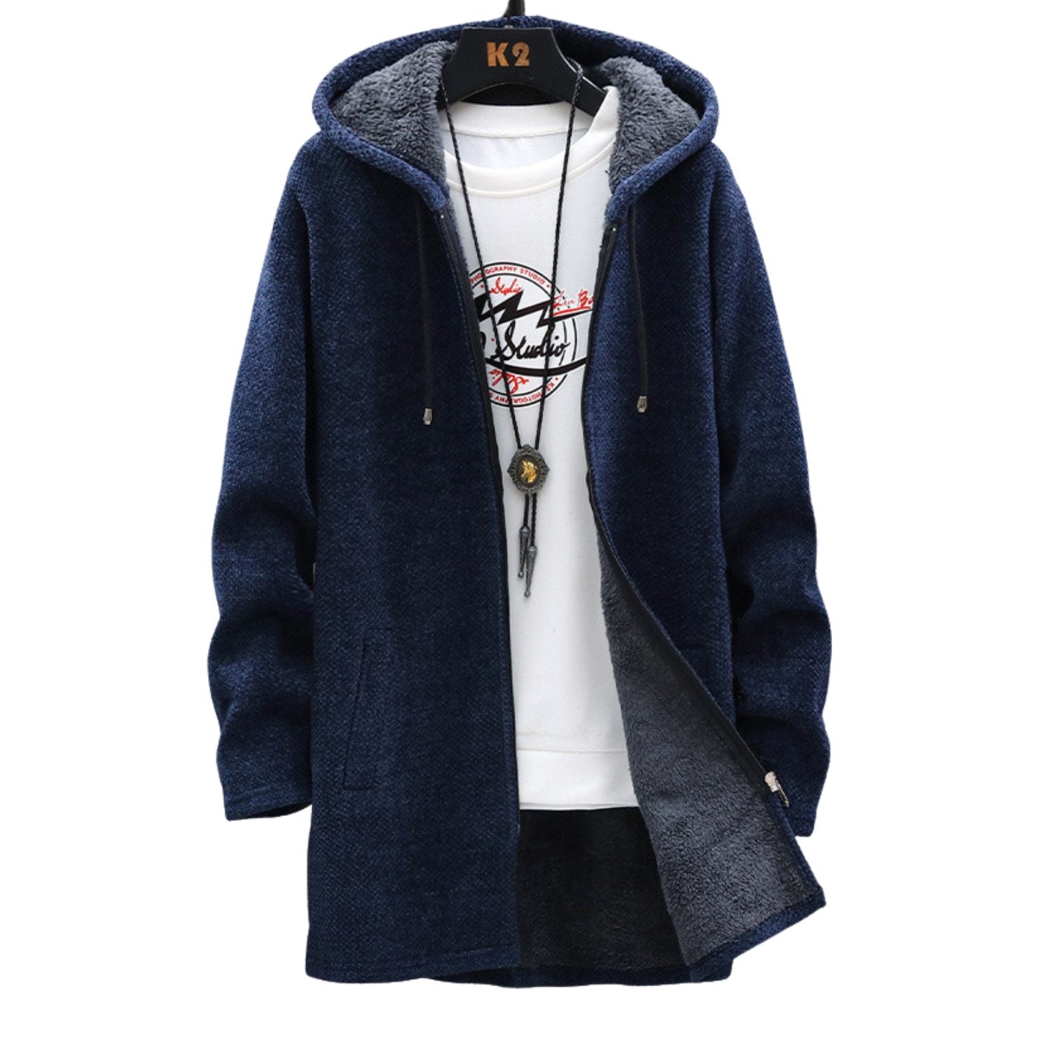 Liam™ - Cozy Hooded Jacket