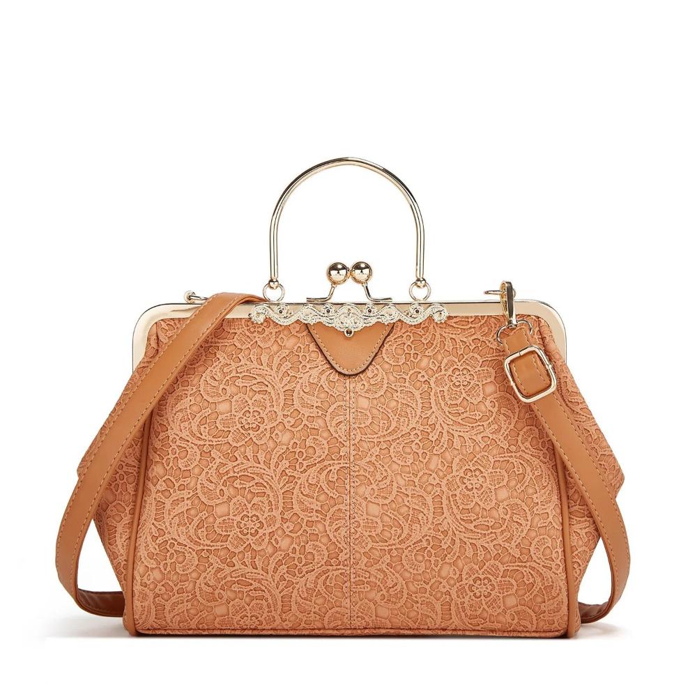 Mila - Timeless vintage bag with elegant flap clasp