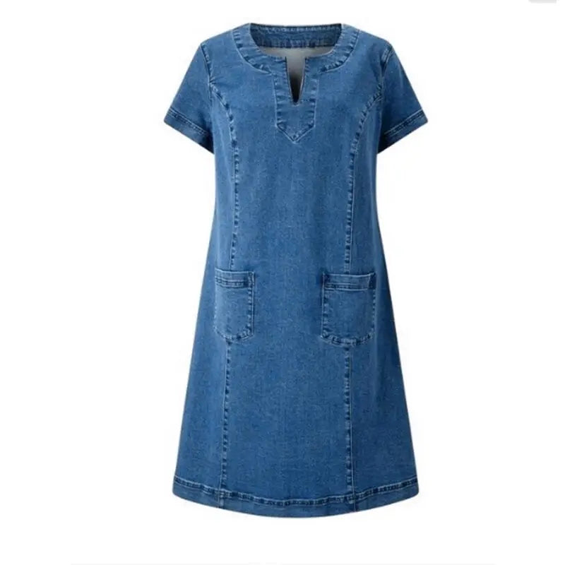 Kiara™ | Classic Denim Dress