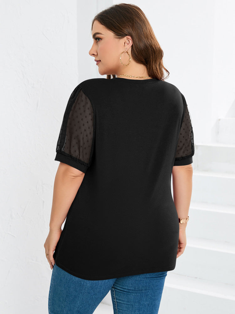 Grace - Chic V-Neck Elegance Blouse