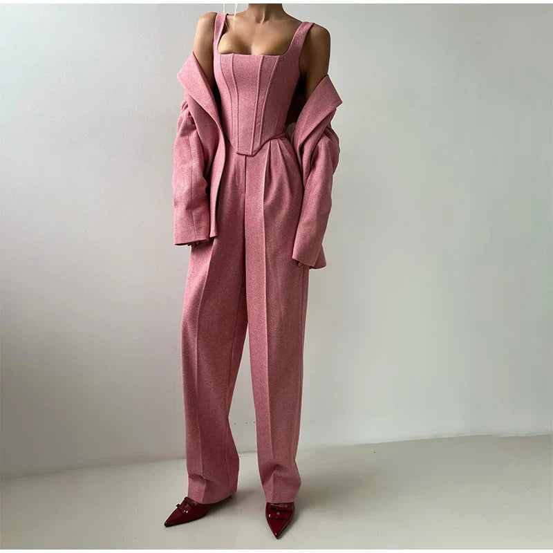 Sophia™ - Chic Tailored Blazer Ensemble