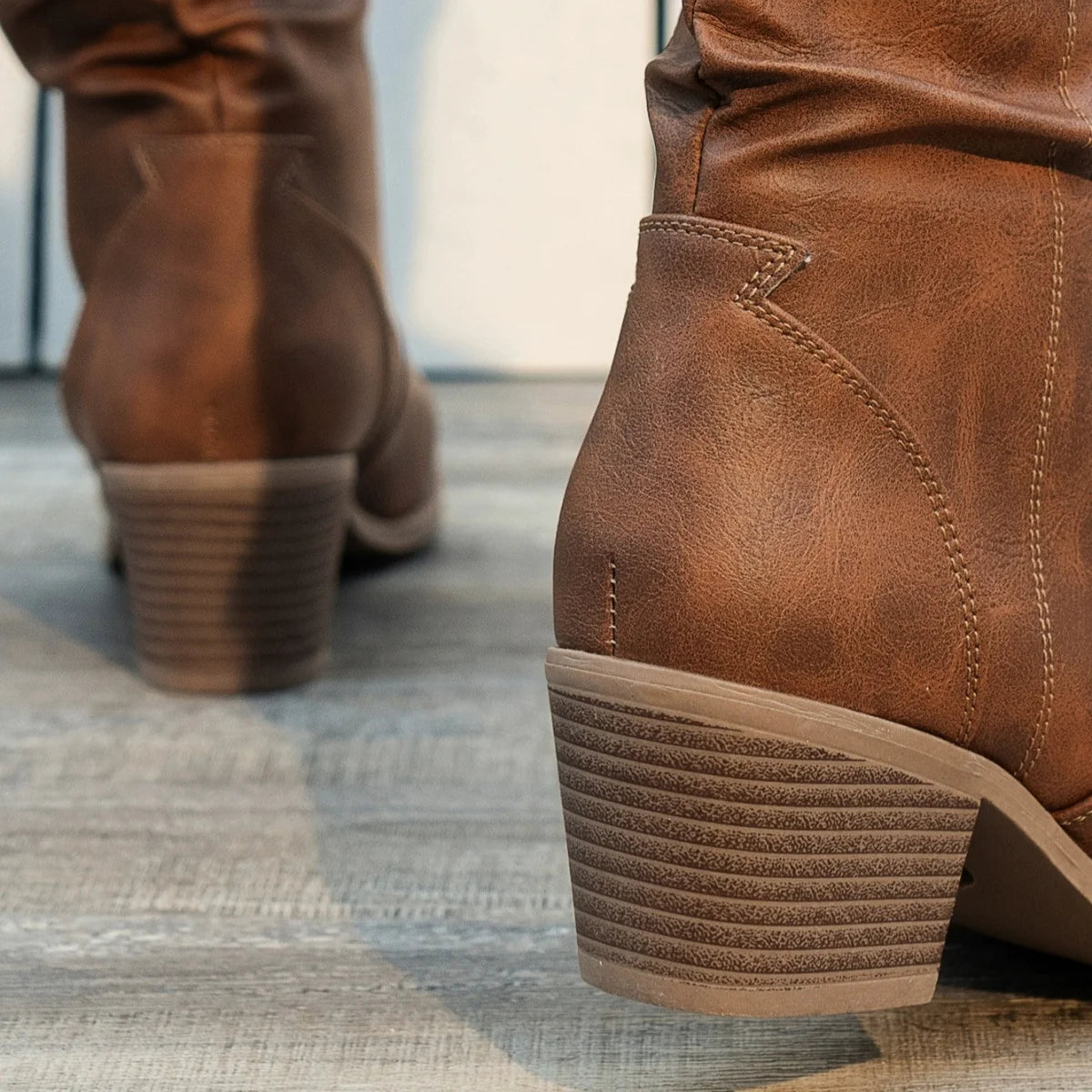 Dawn - Western Leather Boots