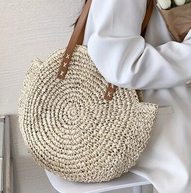 Sophie™ - Versatile Straw Tote Bag