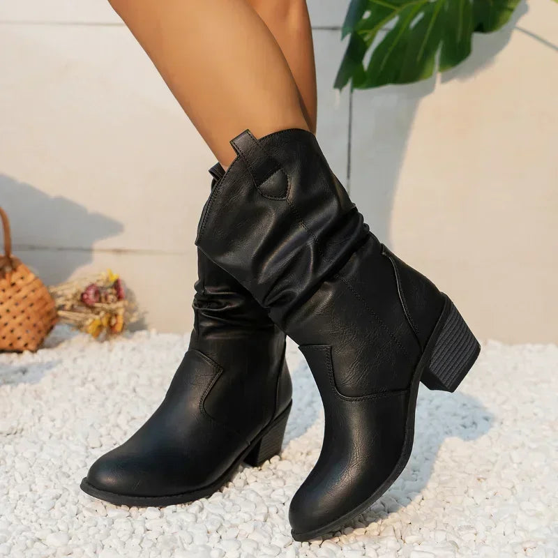 Julia - Autumn Leather Boots