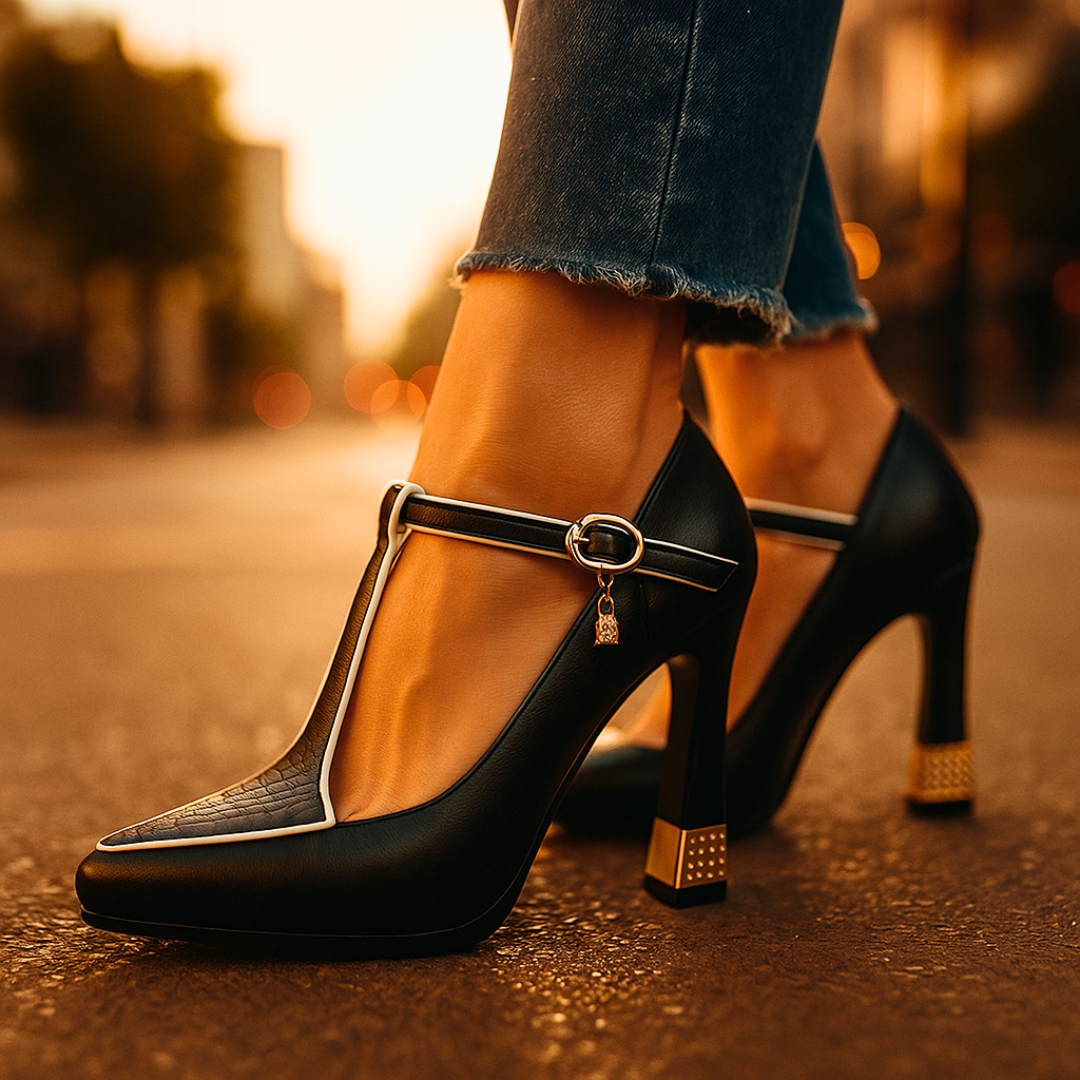 Valentina | Luxe Charm High Heels