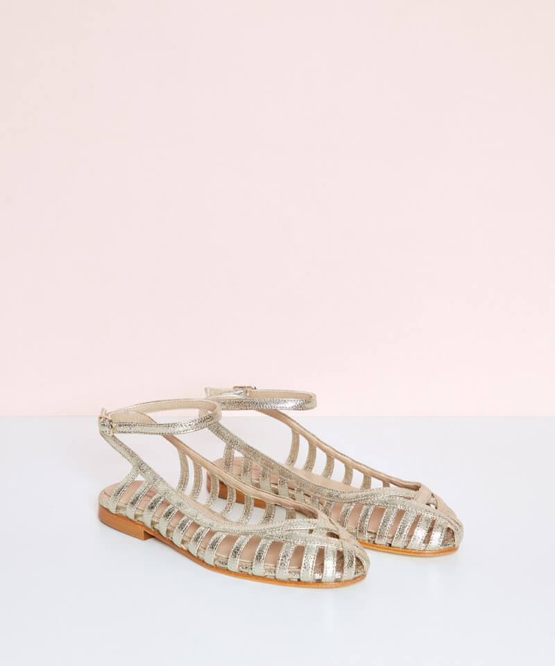 Mira | Chic Strappy Ballerinas for a Refined Look
