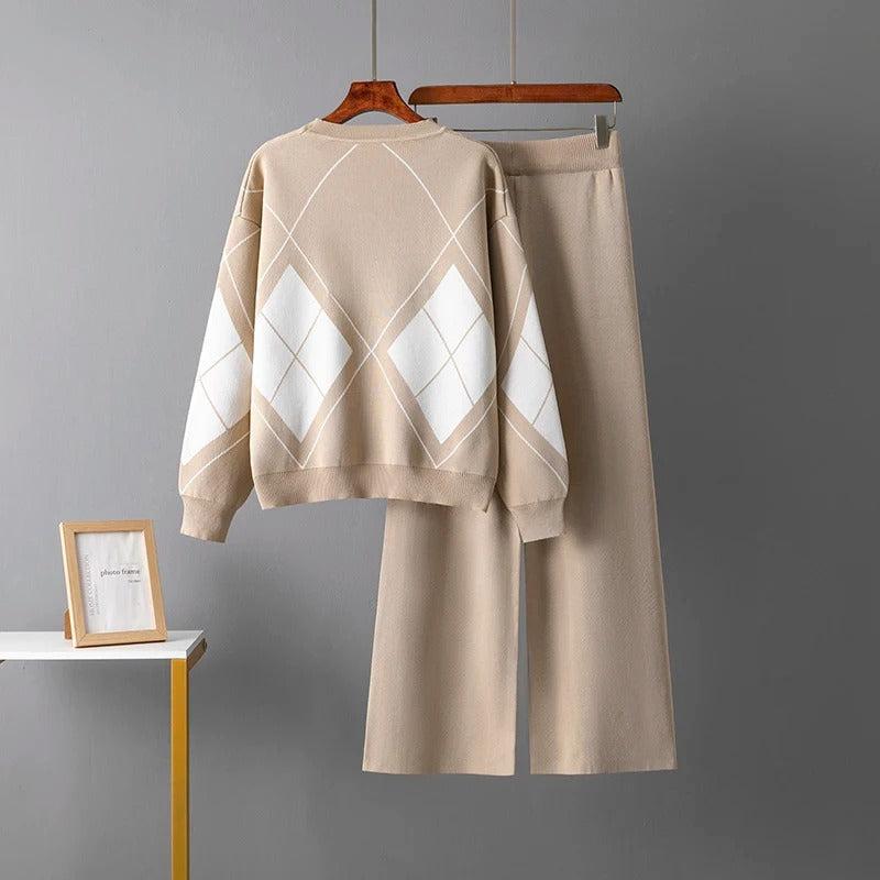 Sophie™ - Cozy Knit Two-Piece Sweater Set