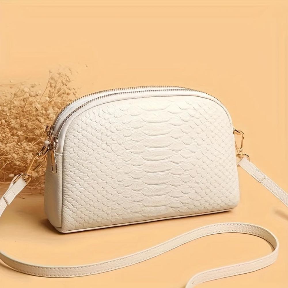 Cora - Magnificent mini crossbody bag in faux leather