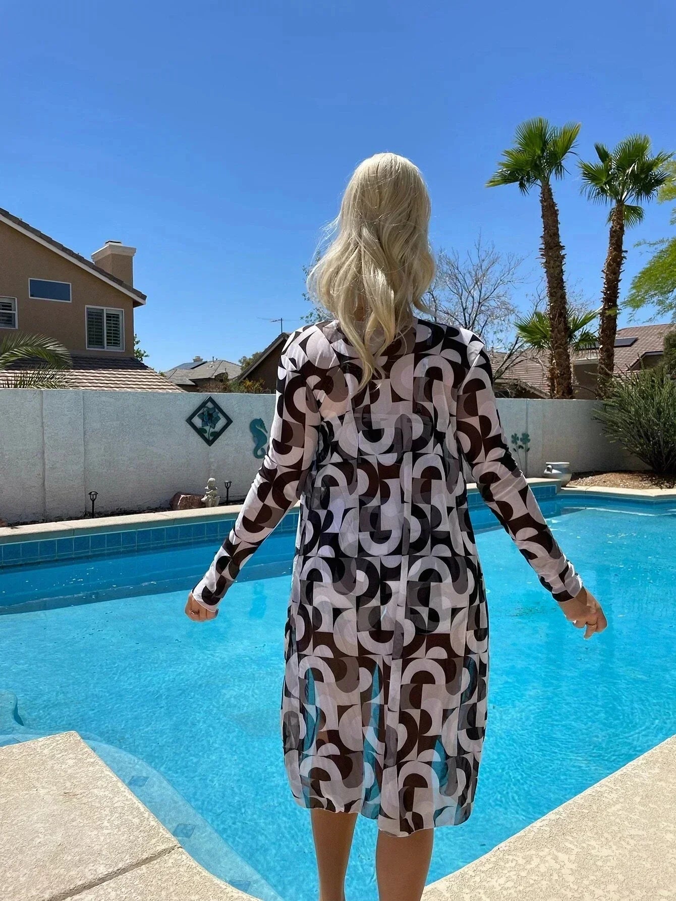 Avery™ - Stylish High-Waist Bikini Set with Matching Cover-Up