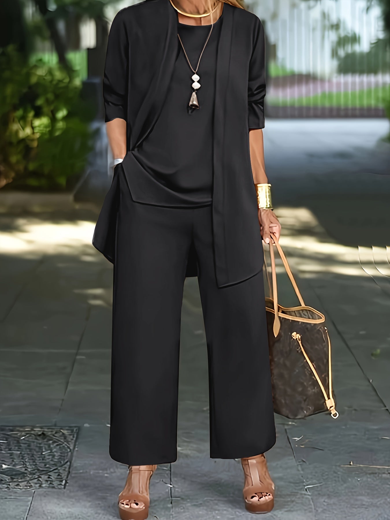 Layla™ - Trendy Chic Three-Piece Ensemble