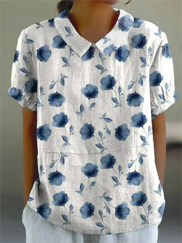Lily™ - Chic Floral Blouse