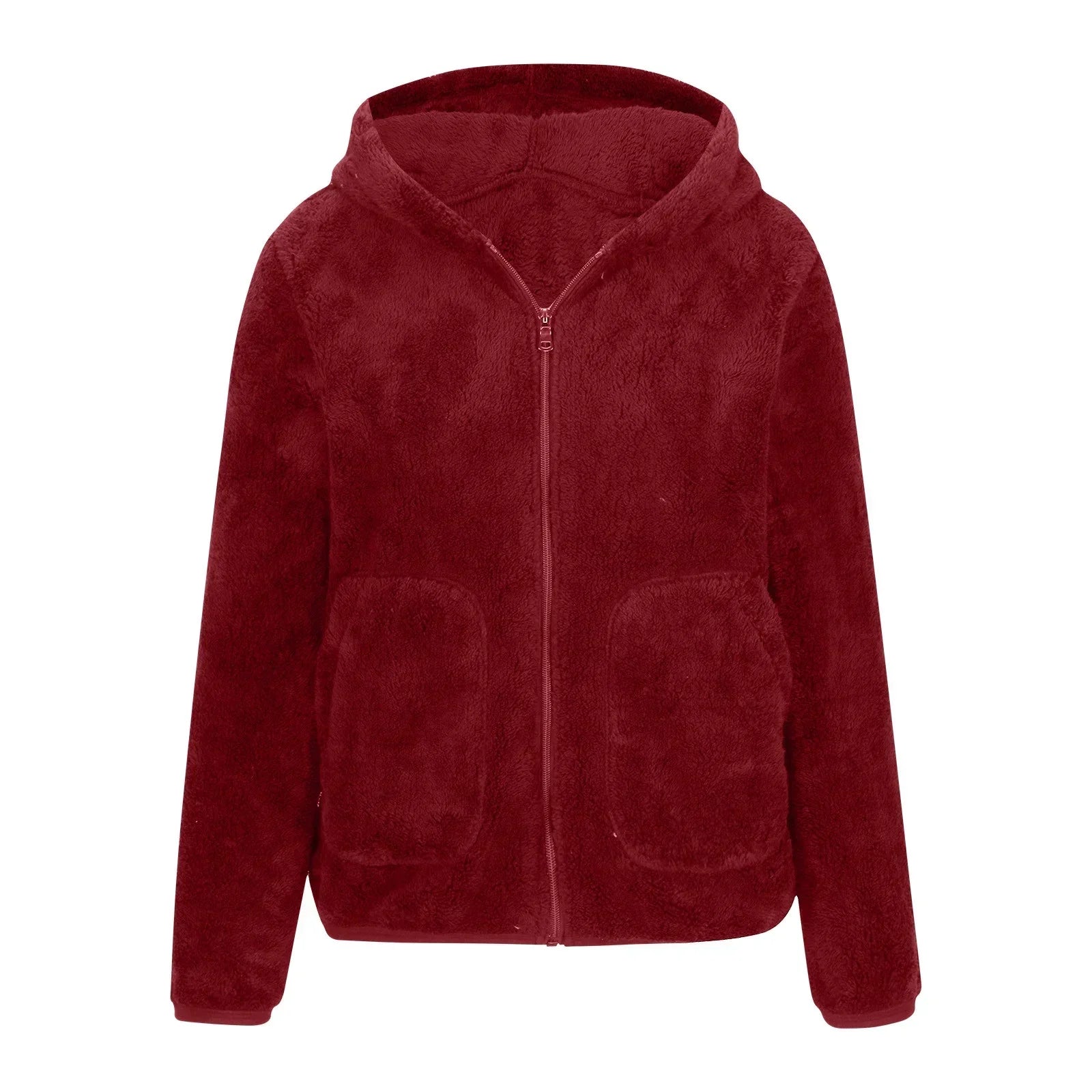 Avery™ - Ultra Cozy Coral Fleece Hoodie