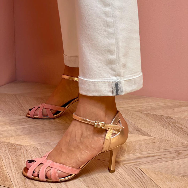 Mira | Chic Open-Toe Stiletto Sandals for a Refined Look