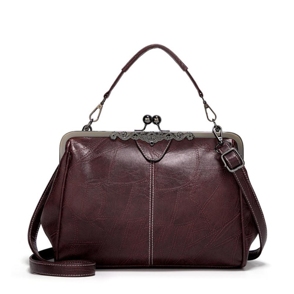 Mila - Timeless vintage bag with elegant flap clasp
