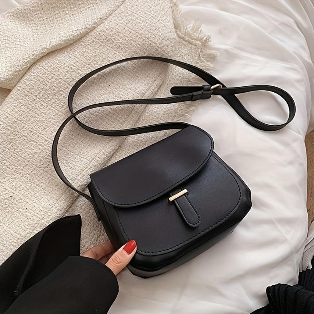 Sophia™ Vintage Charm | Chic Saddle Crossbody Bag