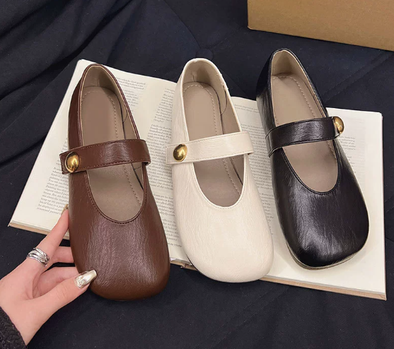 Sarah&Kate™| Irene Leather Mary Janes