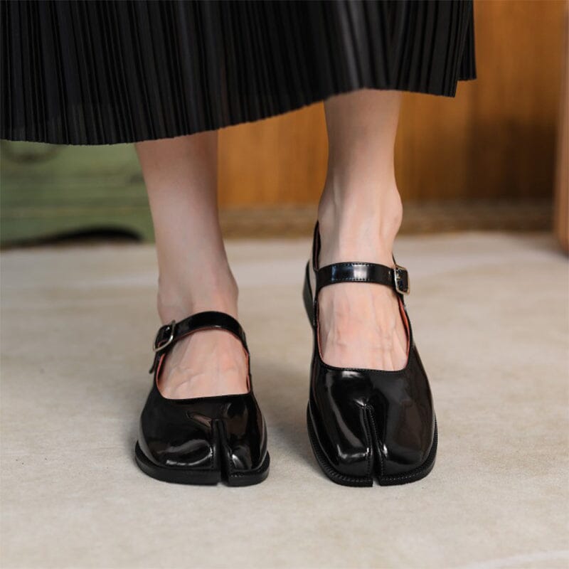 Sarah&Kate™| Martha Leather Mary Janes