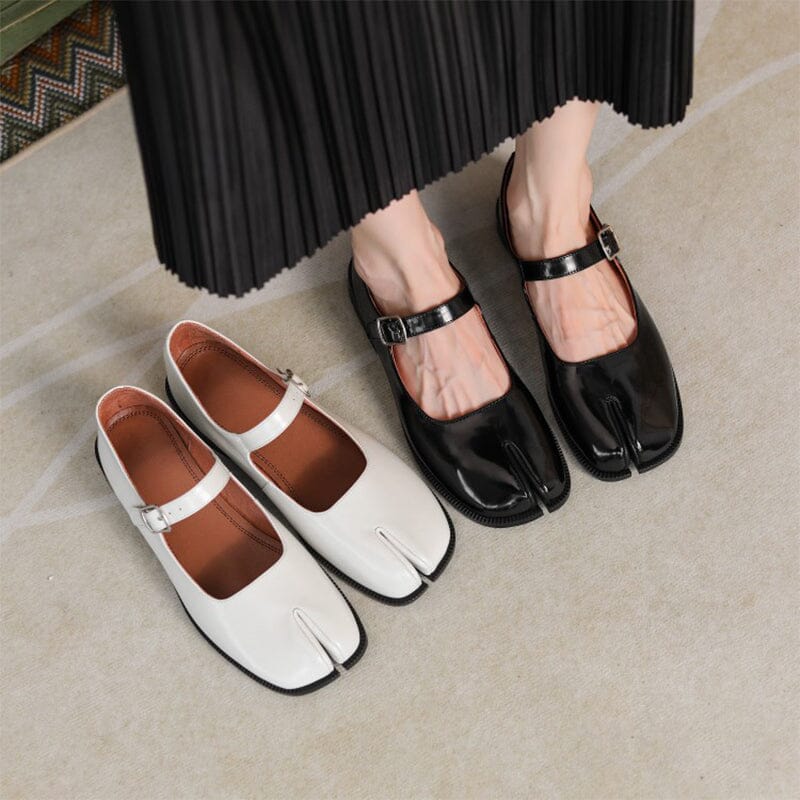 Sarah&Kate™| Martha Leather Mary Janes