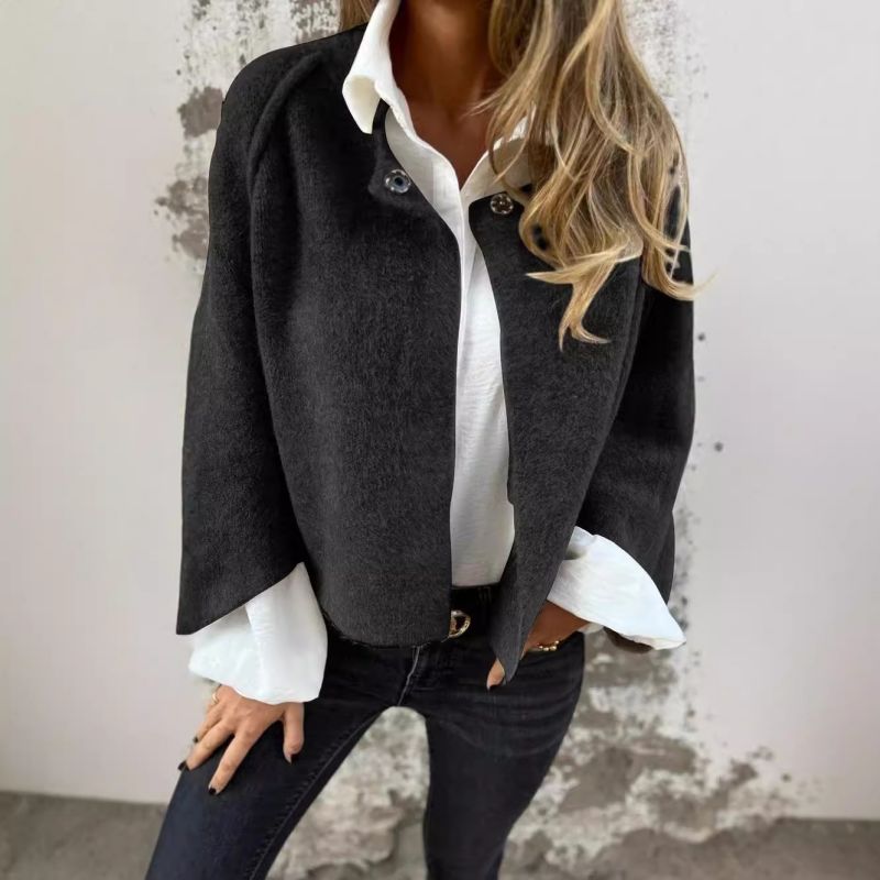 Ilse™ | Short jacket with elegant flared sleeves