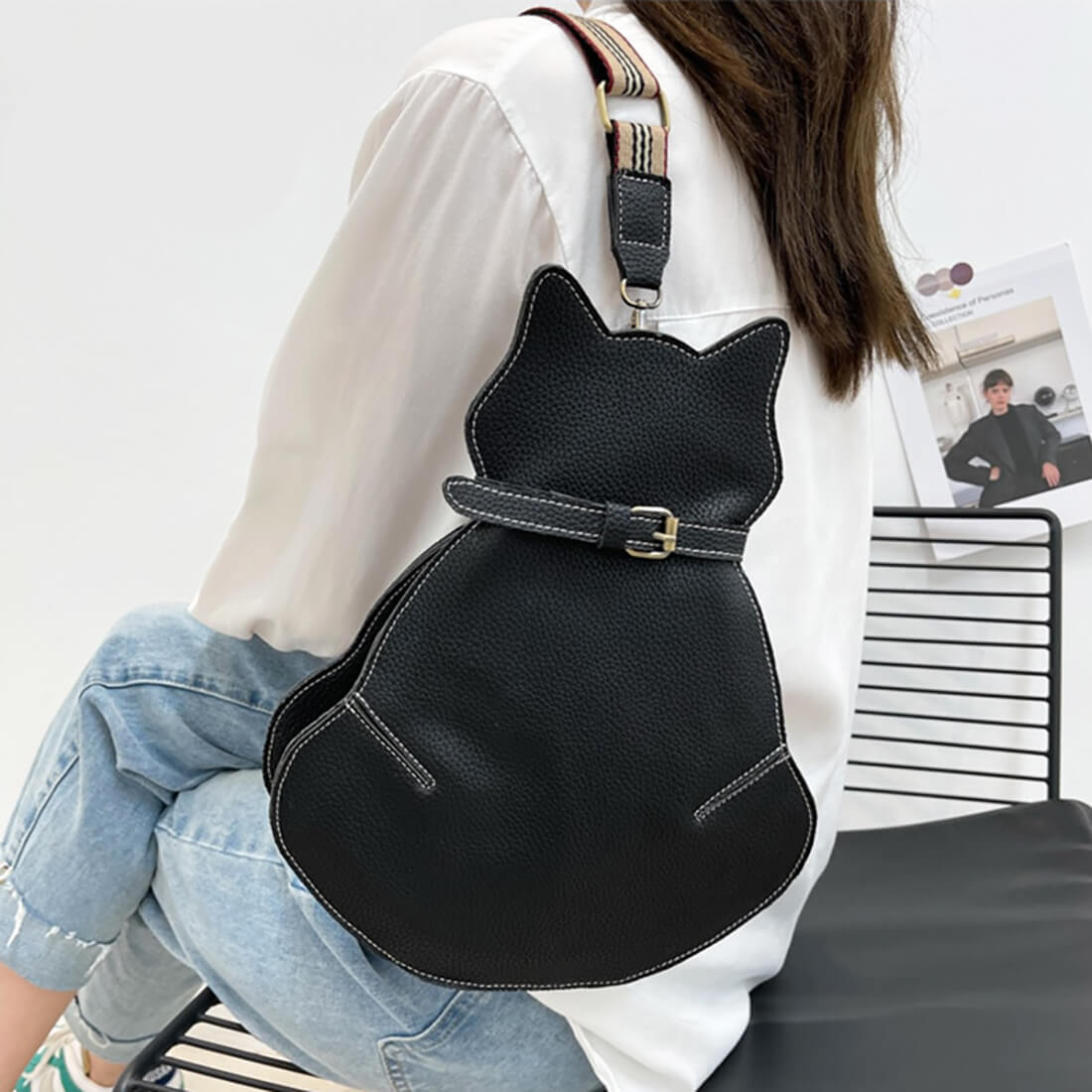 Aria™ Sling Charm | Chic Cat-Themed Sling Bag