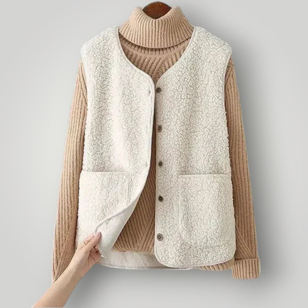 Layla™ - Stylish Multi-Functional Wool Vest