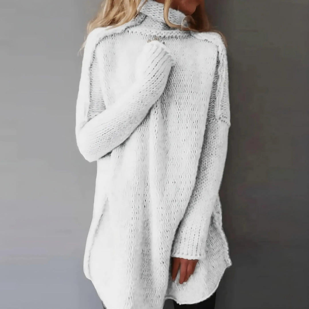 Ava™ - Chic Handcrafted Knit Sweater