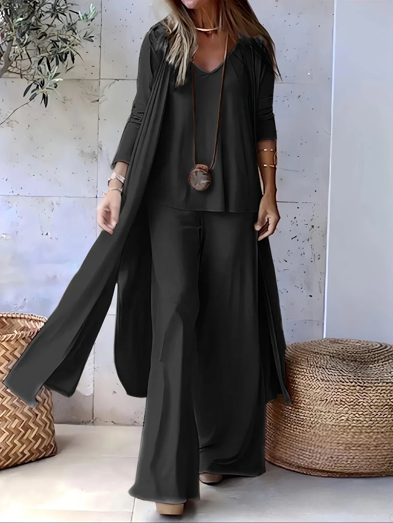 Lily™ - Chic and Effortless 3-Piece Outfit Set