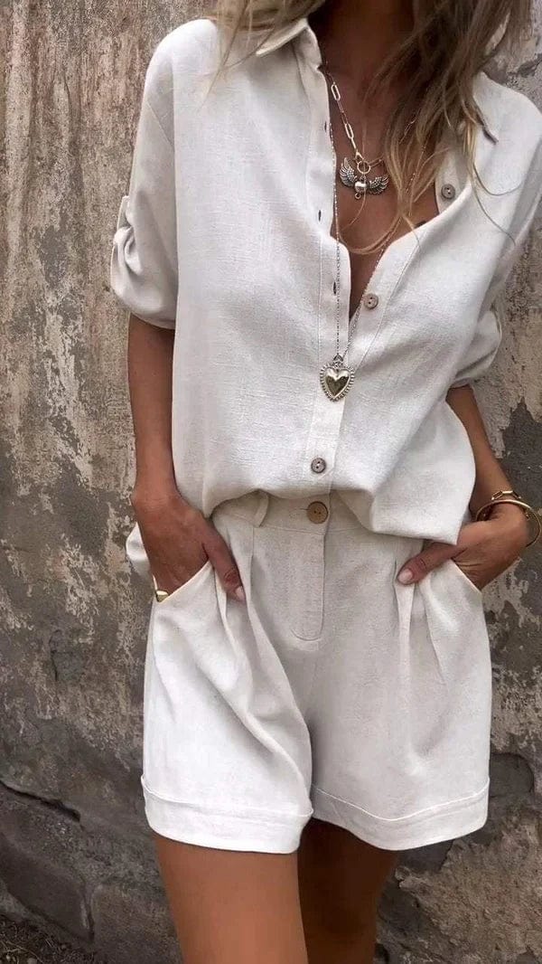 Linnea - Airy linen set