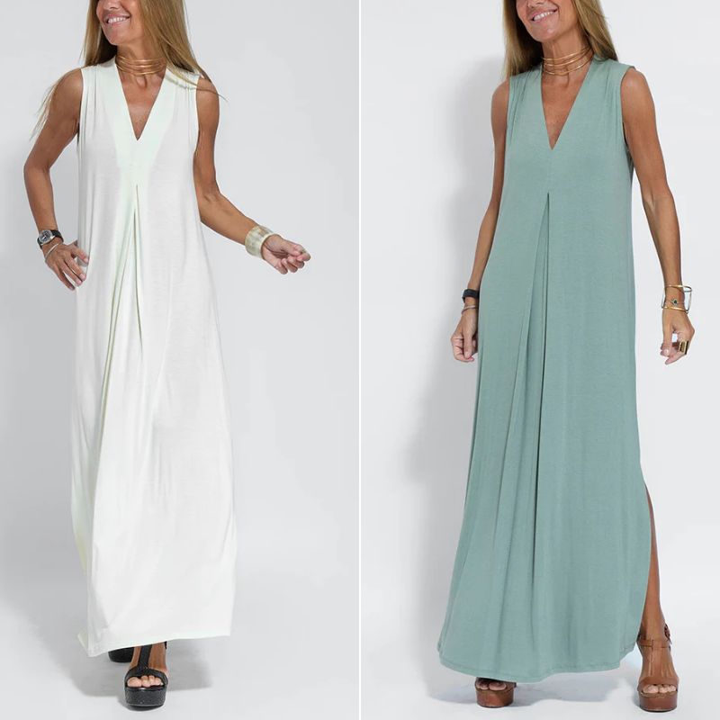 Olivia™ - Luxe Comfort Dress & Cardigan Set