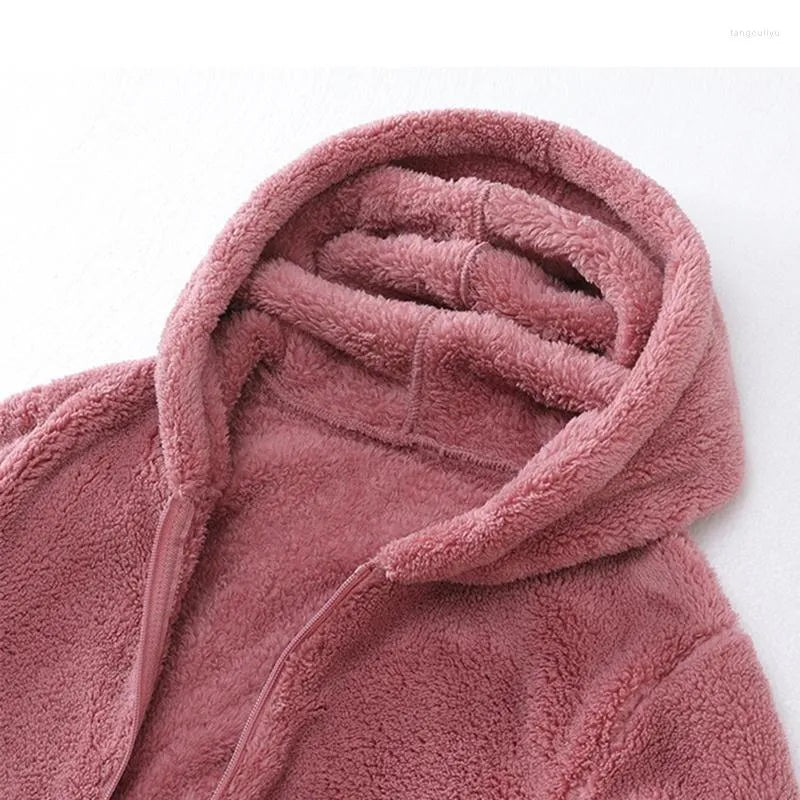 Avery™ - Ultra Cozy Coral Fleece Hoodie