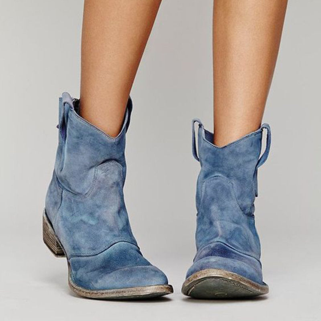 Carlotta – Chic Suede Ankle Boots for a Fashion-Forward Look