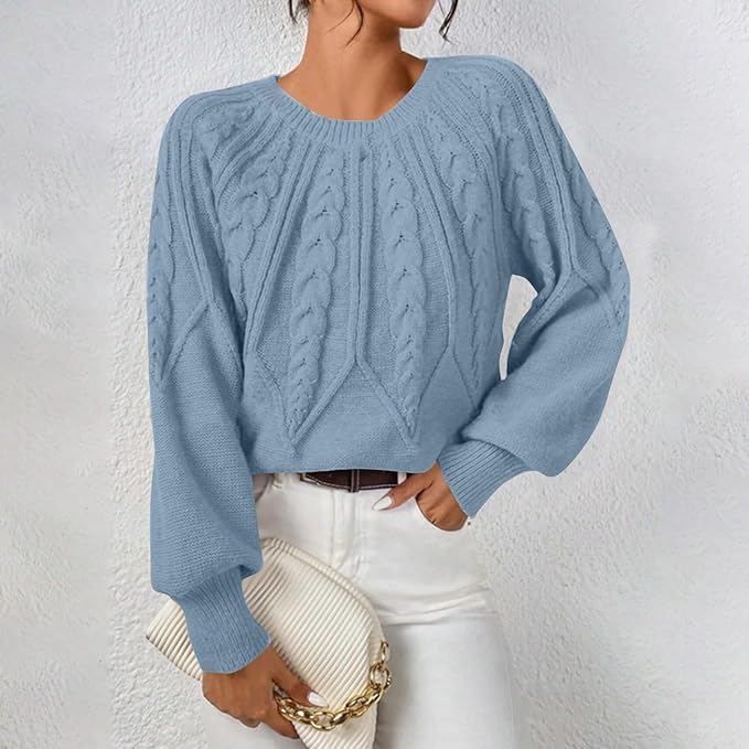 Liam™ - Cozy Cable Knit Sweater
