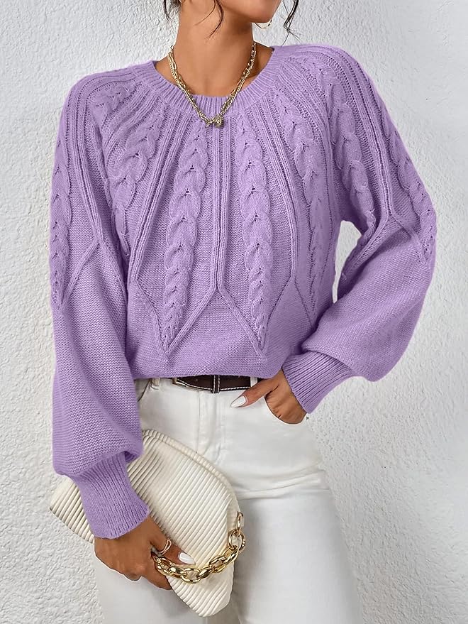 Liam™ - Cozy Cable Knit Sweater