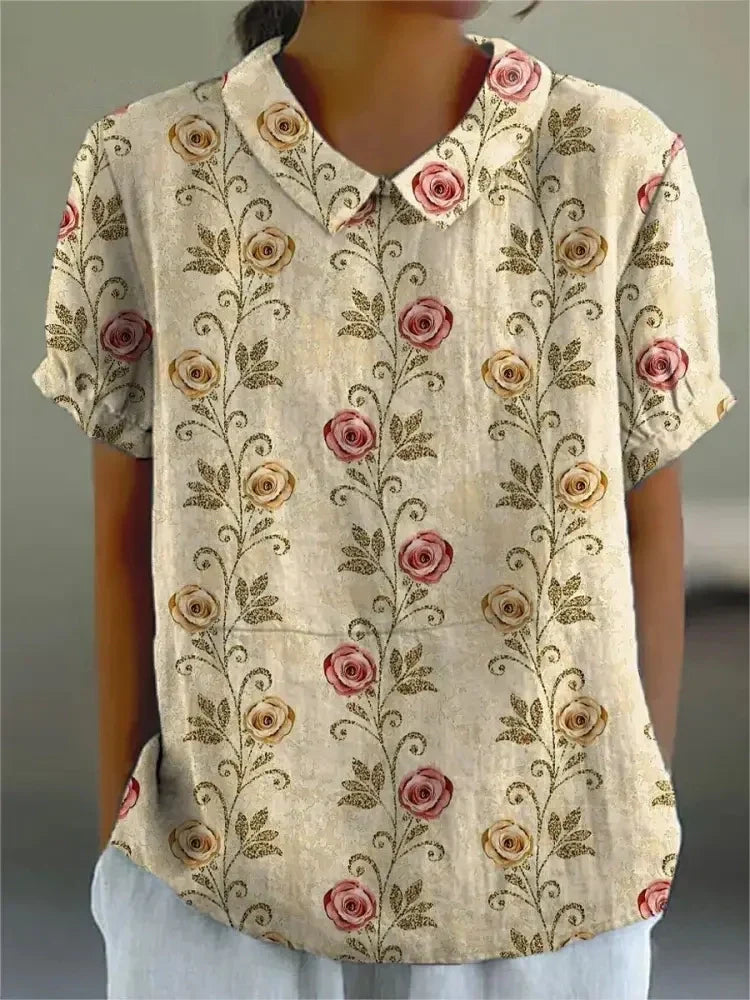 Lily™ - Chic Floral Blouse