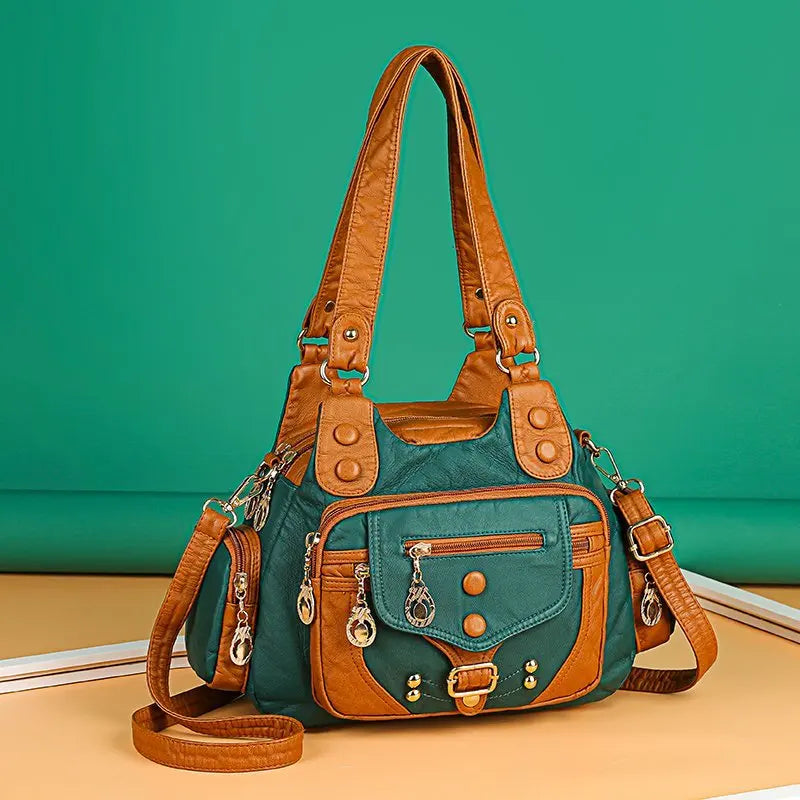 Savannah™ - Vintage Messenger Bag with Classic Versatility