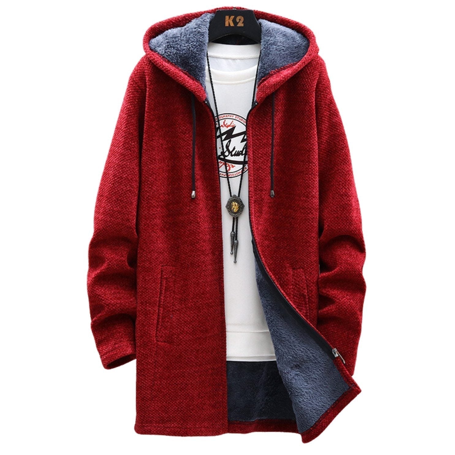 Liam™ - Cozy Hooded Jacket