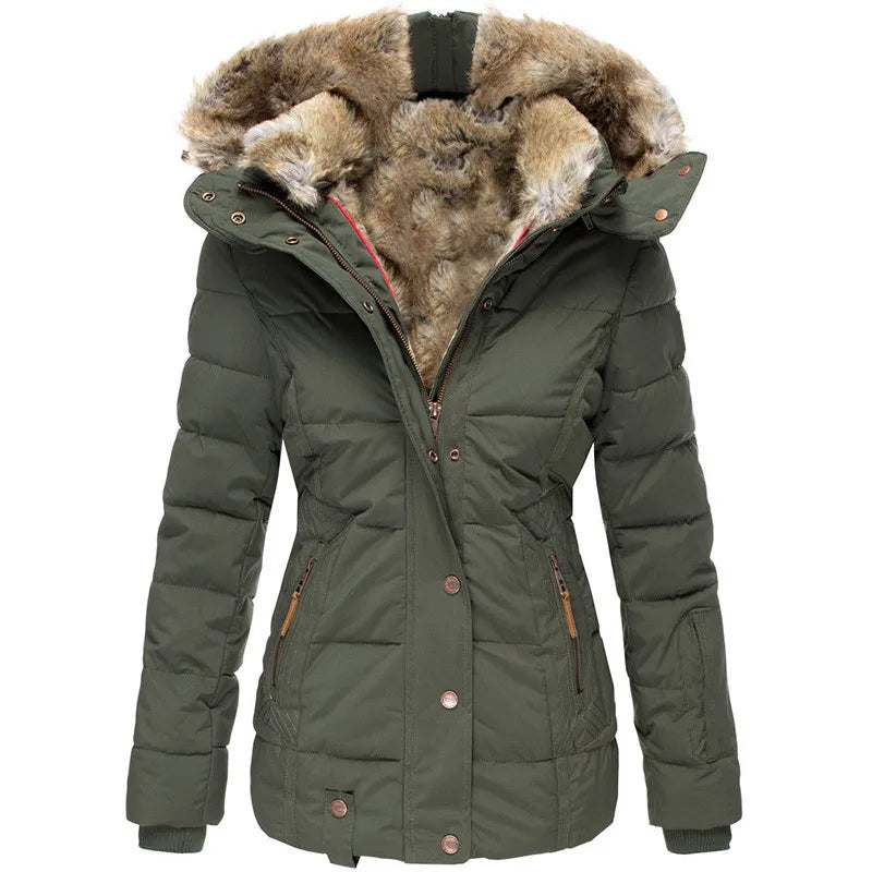 Emma™ - Cozy Plush Winter Fur Coat