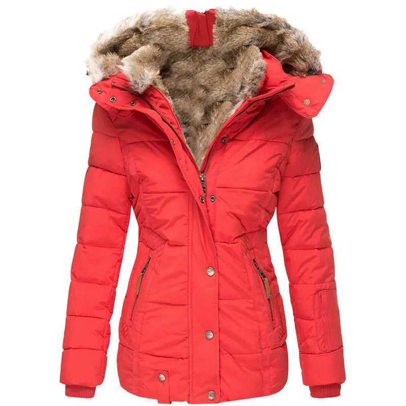 Emma™ - Cozy Plush Winter Fur Coat