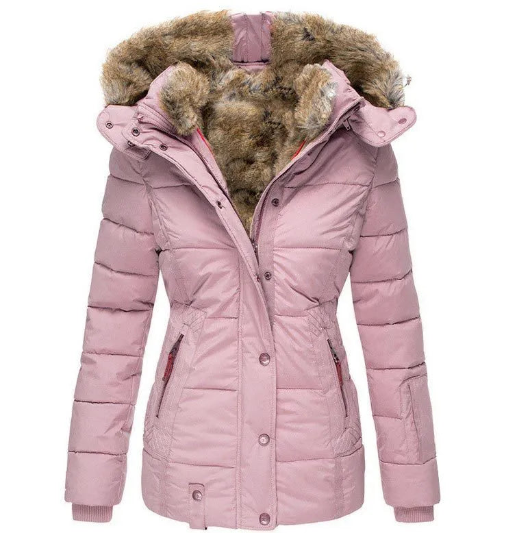 Emma™ - Cozy Plush Winter Fur Coat