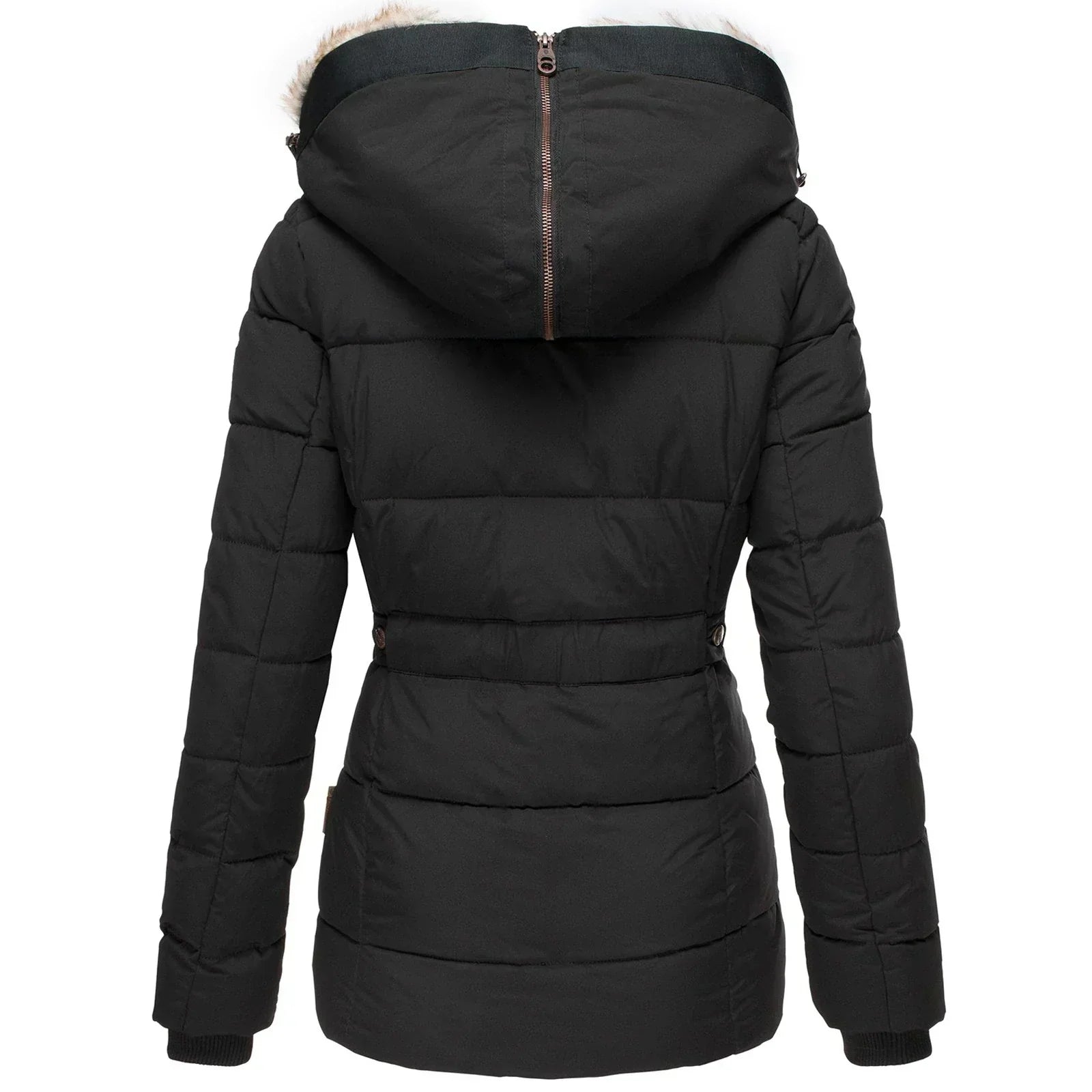Emma™ - Cozy Plush Winter Fur Coat