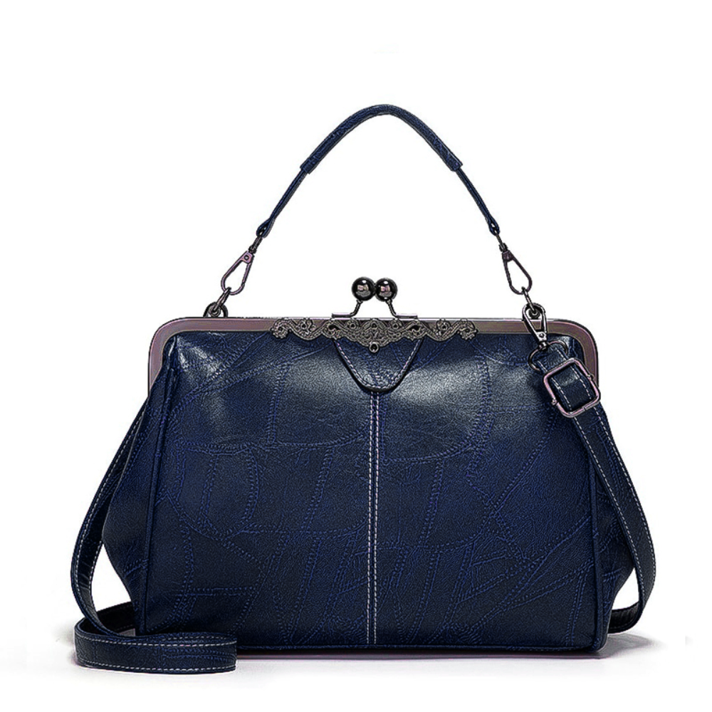Mila - Timeless vintage bag with elegant flap clasp