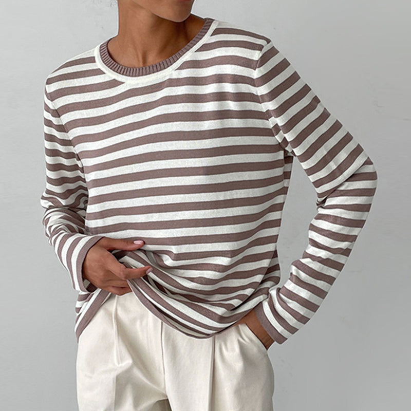 Grace™ - Chic Striped Blouse