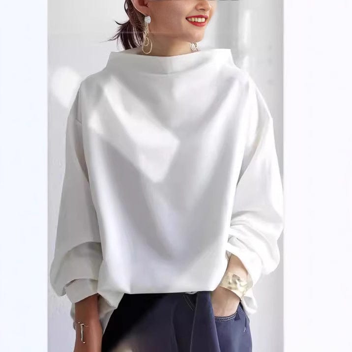 By Celena™ | Chic Sweater With High Collar