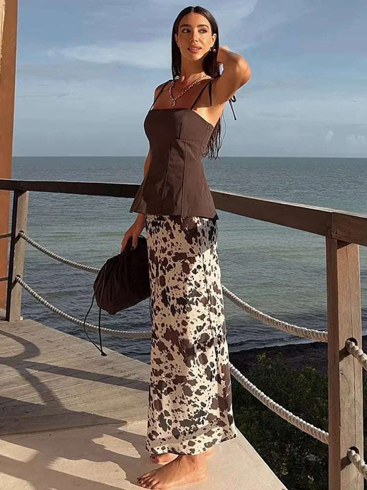 Aubrey™ - Chic Skirt and Jacket Ensemble